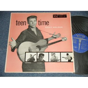 画像: RICKY NELSON + V.A. Various - TEEN TIME  (Ex++/Ex+++ Looks:Ex EDSP) / 1957 US AMERICA ORIGINAL 1st Press " BLUE Label " MONO Used LP 