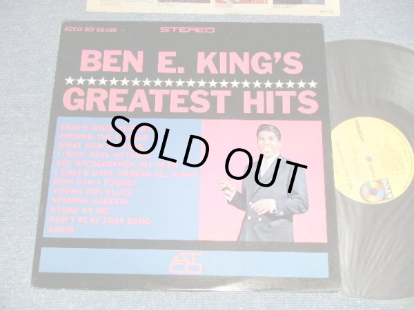 画像1: BEN E. KING (THE DRIFTERS) - GREATEST HITS ( Ex+++/MINT-)/ 1969 Version US AMERICA "YELLOW with 1841 BROADWAY Label" STEREO  Used LP a