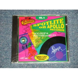 画像: V.A.Various OMNIBUS - SPOTLITE ON APOLLO RECORDS VOL.4 (SEALED) / 1996 US AMERICA ORIGINAL "BRAND NEW SEALED" CD