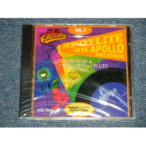 画像: V.A.Various OMNIBUS - SPOTLITE ON APOLLO RECORDS VOL.3(SEALED) / 1996 US AMERICA ORIGINAL "BRAND NEW SEALED" CD