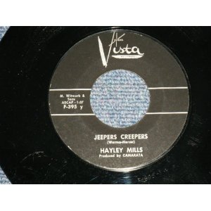 画像: HAYLEY MILLS - A) JEEPERS CREEPERS  B) JOHNNY JINGO (Ex++/Ex++) / 1962 US AMERICA ORIGINAL Used 7" Single 