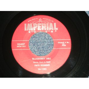 画像: FATS DOMINO -  A) BLUEBERRY HILL B) HONEY CHILE (Ex++/Ex++)  / 1956 US AMERICA ORIGINAL Used 7" Single 