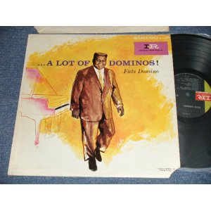 画像: FATS DOMINO - ...A LOTS OF DOMINOS (Ex++/Ex+++  Cut out ) /1967 Version US AMERICA  "BLACK with GREEN Label"  STEREO  Used  LP 