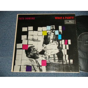 画像: FATS DOMINO - WHAT A PARTY (Ex++/Ex++ Looks:MINT-) /1964 Version US AMERICA   "BLACK with PINK & WHITE Label"  MONO Used  LP 