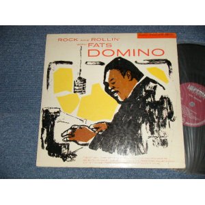 画像: FATS DOMINO - ROCK AND ROLL WITH FATS DOMINO ( Ex++/VG  Looks:VG SEAM EDSP)  / 1956 US AMERICA ORIGINAL "1st press MAROON Label"  MONO Used  LP 