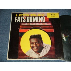 画像: FATS DOMINO - LET'S PLAY FATS DOMINO (VG++/Ex Looks:Ex- EDSP, WTRDMG) /1959 US AMERICA 2nd press "BLACK with COLORED STARS at TOP Label"  MONO Used  LP 