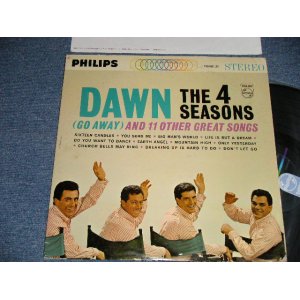 画像: THE 4 FOUR SEASONS -  DAWN (Ex+/Ex+ EDSP) / 1964 US AMERICA ORIGINAL STEREO  used LP