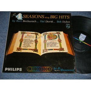 画像: THE 4 FOUR SEASONS - SING BIG HITS by BURT BACHARACH, HAL DAVID... BOB DYLAN (MINT-/MINT-)  / 1965 US AMERICA ORIGINAL MONO Used LP