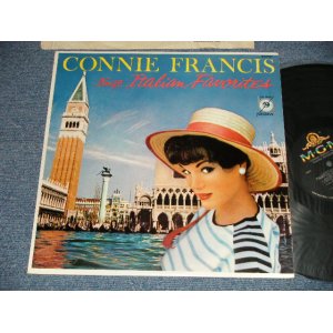 画像: CONNIE FRANCIS - SINGS ITALIAN FAVORITES (Ex++/Ex+++ STAPLEHOLE) / 1959 US AMERICA ORIGINAL MONO  Used LP 