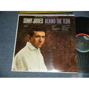 画像: SONNY JAMES - BEHIND THE TEAR (MINT-/MINT- EDSP) / 1965 US AMERICA ORIGINAL "BLACK with RAINBOW CAPITOL Logo on Top Label" STEREO Used LP