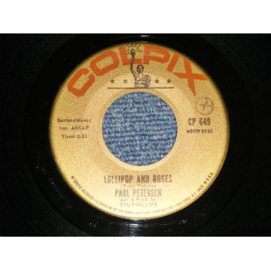 画像: PAUL PETERSON - LOLLIPOP AND ROSES  B) PLEASE MR. SUN (Ex+/Ex+) / 1962 US ORIGINAL Used 7" SINGLE 