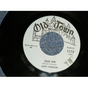 画像: LARRY FINEGAN - A) DEAR ONE  B) CANDY LIPS (DREAMY TEEN GIRL TEEN POP)  (Ex/Ex CLOUDED, "NR" STAMP) / 1961 US AMERICA ORIGINAL Used 7" SINGLE  