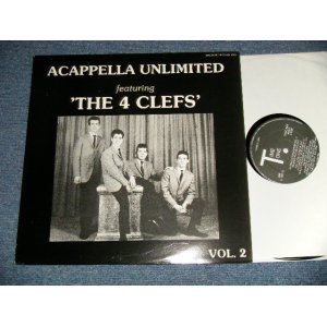 画像: V.A. Various OMNIBUS - Acappella Unlimited  Vol. 2 Featuring The 4 CLEFS(NEW) / 1991 US AMERICA ORIGINAL "BRAND NEW" LP 