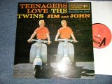 画像: THE TWINS JIM and JOHN - TEENAGERS LOVE THE TWINS (NEW) / EUROPE REISSUE "BRAND NEW" LP 