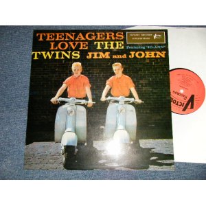 画像: THE TWINS JIM and JOHN - TEENAGERS LOVE THE TWINS (NEW) / EUROPE REISSUE "BRAND NEW" LP 