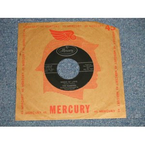 画像: The DIAMONDS- A) WORDS OF LOVE (Buddy Holly song) B) DON'T SAY GOODBYE (Ex++/Ex++) / 1957 US AMERICA ORIGINAL "BLACK Label Version"  Used 7"SINGLE  