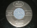 画像: The DIAMONDS- A) LITTLE DARLIN'  B) FAITHFUL AND TRUE (Ex/Ex) / 1957 US AMERICA ORIGINAL "BLACK Label Version"  Used 7"SINGLE  