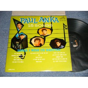 画像: PAUL ANKA - 15 SONGS (Ex++/MINT- ) / 1963 US AMERICA ORIGINAL MONO Used LP