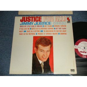 画像: JIMMY JUSTICE - JUSTICE FOR ALL!  (Ex++/Ex+++ EDSP) / 1963 US AMERICA ORIGINAL "WHITE LABEL PROMO" MONO Used LP  