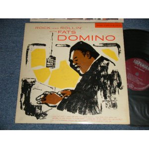 画像: FATS DOMINO - ROCK AND ROLL WITH FATS DOMINO (Ex++/Ex+++)/ 1956 US AMERICA ORIGINAL "1st press MAROON Label" MONO Used LP 