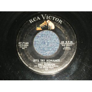 画像: RAY PETERSON - A) LET'S TRY ROMANCE  B) SHIRLEY PURLEY (Ex-/Ex-) / 1958 US AMERICA ORIGINAL Used 7" 45rpm Single 