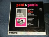画像: PAUL & PAULA - SING FOR YOUNG LOVERS (Ex/VG+++) /1963 US AMERICA ORIGINAL MONO Used LP 