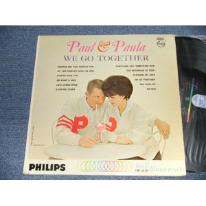 画像: PAUL & PAULA - WE GO TOGETHER (Ex+++/Ex+++ Looks:Ex++) /1963 US AMERICA ORIGINAL MONO Used LP 