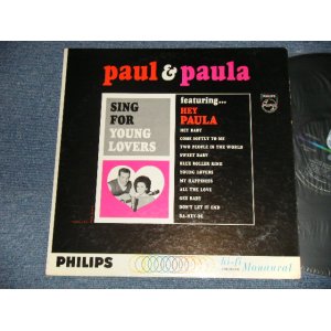 画像: PAUL & PAULA - SING FOR YOUNG LOVERS (Ex++/Ex++) /1963 US AMERICA ORIGINAL MONO Used LP 