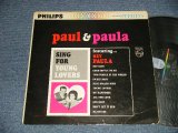 画像: PAUL & PAULA - SING FOR YOUNG LOVERS (Ex/VG+++ Looks:VG+ TAPE SEAM) /1963 US AMERICA ORIGINAL STEREO Used LP 