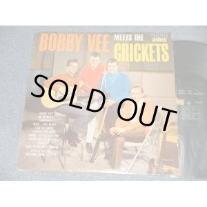 画像: BOBBY VEE - MEETS THE CRICKETS (Ex+/VG+++, POOR JUMP) / 1962  US AMERICA ORIGINAL MONO Used LP 