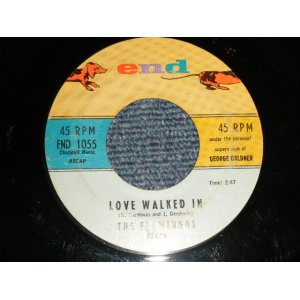 画像: THE FLAMINGOS - A) LOVE WALKED IN   B) YOURS  (Ex+/Ex+ WOL) / 1959 US AMERICA ORIGINAL Used 7" inch SINGLE 