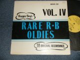 画像:  V.A. Various OMNIBUS - Huggie Boy's Rare R-B Oldies Vol. IV (Ex++/Ex++) / US AMERICA ORIGINAL Used LP 