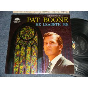 画像: PAT BOONE - HE LEADETH ME (Gospel Album) With MESSAGE SHEET (Ex+++/MINT-) /1959 US AMERICA ORIGINAL STEREO Used LP 