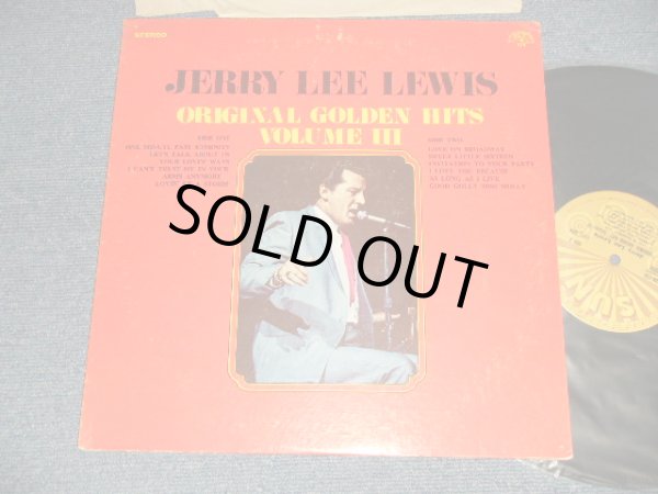 画像1: JERRY LEE LEWIS - ORIGINAL GOLDEN HITS VOL.III 3 (Ex++/MINT-) / 1971 US AMERICA  ORIGINAL Used LP 