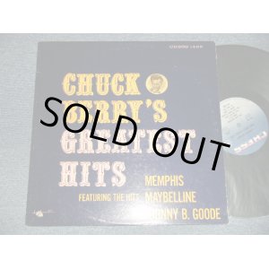 画像: CHUCK BERRY - GREATEST HITS (Ex+++/MINT- BB) / 1964-66 Version US AMERICA RE-PRESS/REISSUE  2nd press "Blue fade from mid 1964 to late 1965"  "HEAVY Weight" MONO Used LP 