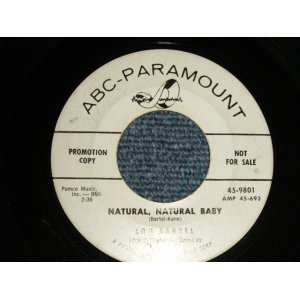 画像: LOU BARTEL - A)NATURAL NATURAL BABY  B)MY IDEA OF HEAVEN (VG+++/VG+++ Lots of NOISY) / 1957 US AMERICA ORIGINAL "WHITE ALBEL PROMO" Used 7" Single 