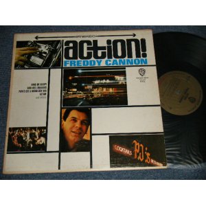 画像:  FREDDY CANNON - ACTION! (Ex++/Ex+++ Looks:MINT-) / 1965 US AMERICA ORIGINAL 1st Press "GOLD LABEL"STEREO Used LP  