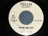 画像: JOEY PAIGE - A)DREAM FOR SALE  B)GONE BACK TO TENESSEE (Ex++/Ex++) / 1964 US AMERICA ORIGINAL "WHITE LABEL PROMO" Used 7" Single