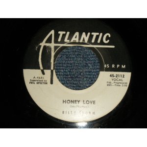 画像: BILLY STORM - A)HONEY LOVE  B)A KISS FROM YOUR LIPS (Ex+/Ex+) / 1961 US AMERICA ORIGINAL "WHITE LABEL PROMO" Used 7" Single