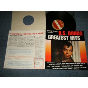 画像: GARY U.S.BONDS - GREATEST HITS (Ex++/MINT-) / 1981 US AMERICA ORIGINAL USed LP