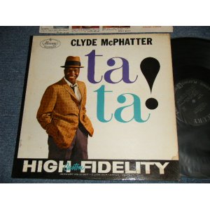 画像: CLYDE McPHATTER(DRIFTERS/DOMINOS) - TA TA (Ex++/Ex++ Looks:Ex+++) / 1960 US AMERICAORIGINAL 1st Press "BLACK Label" MONO Used LP 