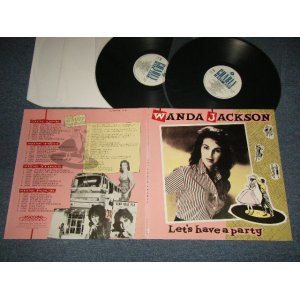 画像: WANDA JACKSON - LET'SB HAVE A PARTY (MINT-/MINT-)  / 1986 UK ENGLAND ORIGINAL Used 2-LP