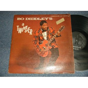画像: BO DIDDLEY -  A TWISTER (Ex-/VG++ BB, EDSP, STOFC) / 1962 US AMERICA ORIGINAL 1st Press "BLACK with SILVER PRINT Label" MONO Used LP 