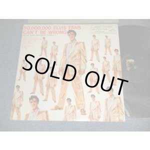 画像: ELVIS PRESLEY - ELVIS' GOLDEN RECORDS - VOL.2 : 50,000,000 ELVIS FANS CAN'T BE WRONG (Matrix #A)K2PP-2713-1S 1 B3 B)K2PP-2714-1S B2 1) "INDIANAPOLIS Press"(Ex/Ex EDSP) /1959 US AMERICA ORIGINAL 1st Press "SILVER RCA VICTOR logo on Top & LONG PLAY at BOTTOM Label" MONO Used LP