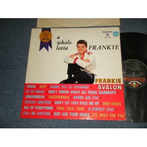 画像: FRANKIE AVALON - ..A WHOLE LOTTA FRANKIE (Ex+++/Ex++ Looks:MINT- EDSP) / 1961 US AMERICA ORIGINAL 1st Press "BLACK Label"  MONO Used  LP  