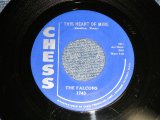 画像: The FALCONS - A) THIS HEART OF MINE   B) JUST FOR YOUR LOVE (Ex+/Ex+)   / 1959 US AMERICA ORIGINAL Used 7"45rpm Single 