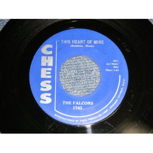 画像: The FALCONS - A) THIS HEART OF MINE   B) JUST FOR YOUR LOVE (Ex+/Ex+)   / 1959 US AMERICA ORIGINAL Used 7"45rpm Single 