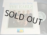 画像: The EARLS - REMEMBER ME BABY (Ex++/Ex+++ EDSP) / 1963 US AMERICA ORIGINAL Used LP