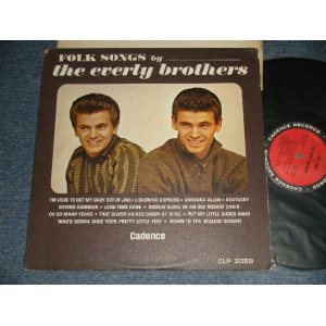 画像: THE EVERLY BROTHERS - FOLK SONG By The EVERLY BROTHERS (Ex++/Ex++ Looks:Ex+) / 1962 US AMERICA REISSUE MONO Used LP  