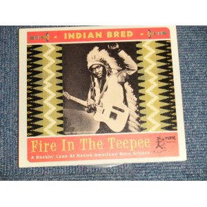 画像: v.a. Various Omnibus -   Indian Bred - Fire In The Teepee (A Rockin' Look At Native-American Born Artists) (MINT-/MINT) / 2019 EUROPE ORIGINAL Used CD